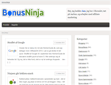 Tablet Screenshot of bonusninja.net